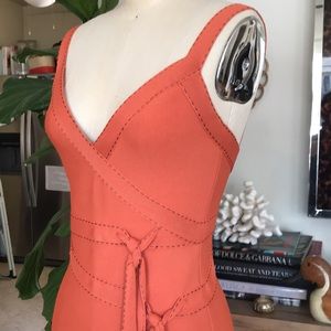 Mint HERVE LEGER sz M knee length bandage dress